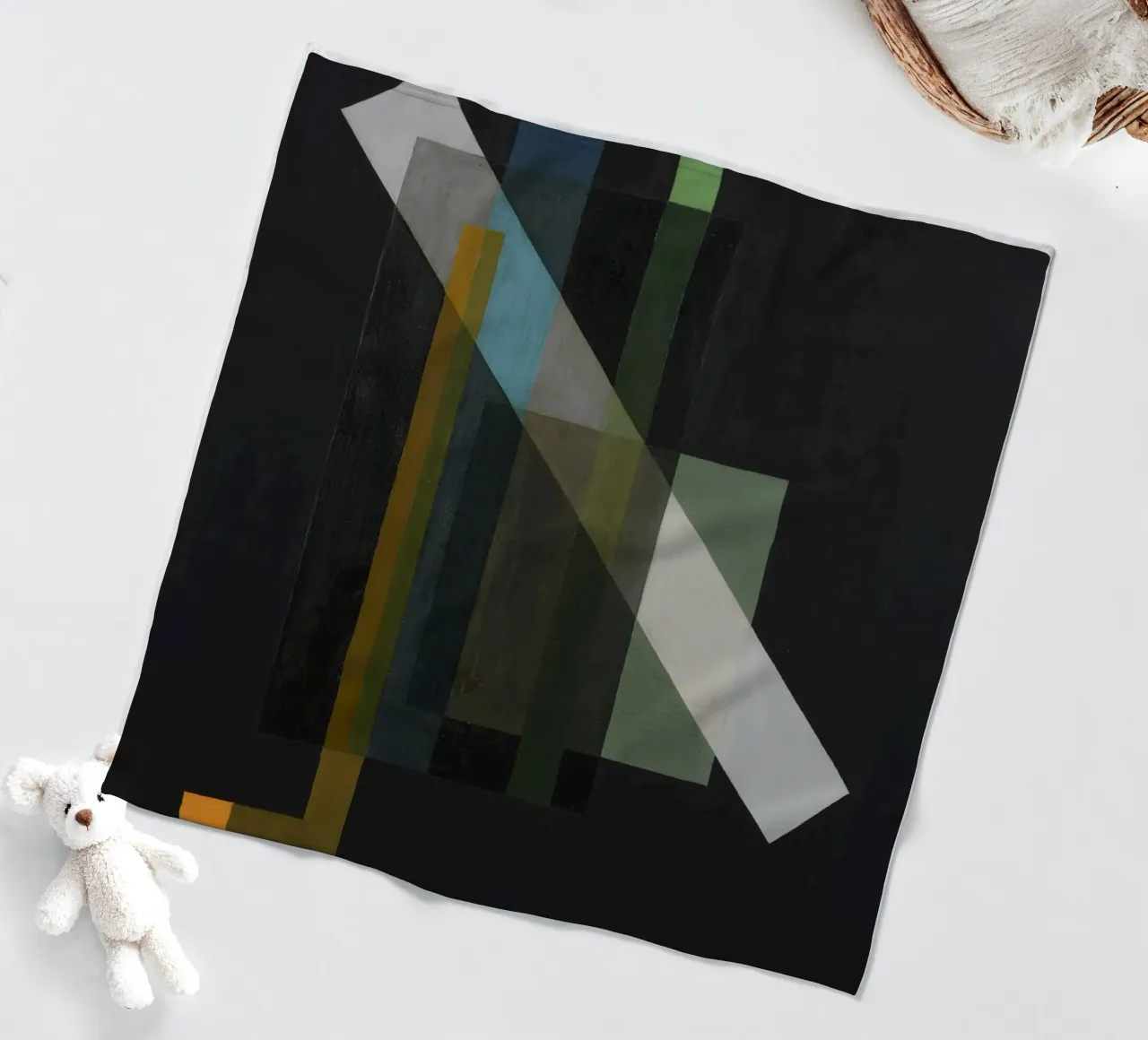 Construction fleece blanket by vintageshop