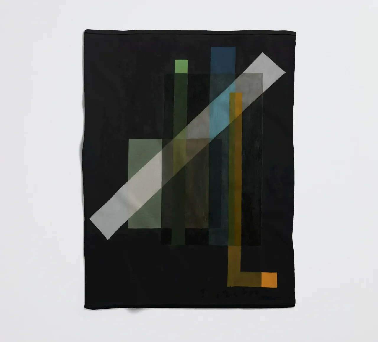 Construction fleece blanket by vintageshop