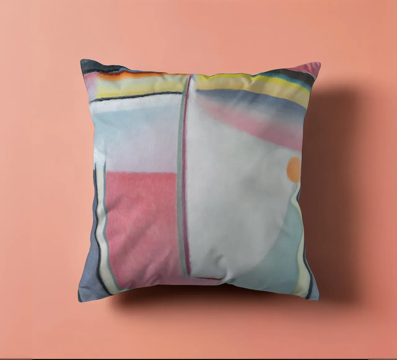 Abstract Head cuscino da vintageshop