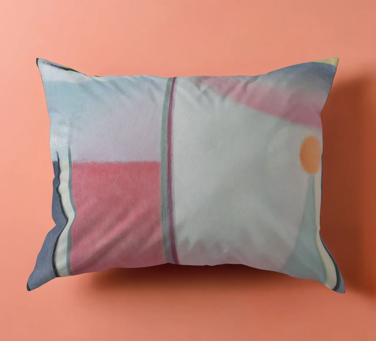 Abstract Head cuscino da vintageshop