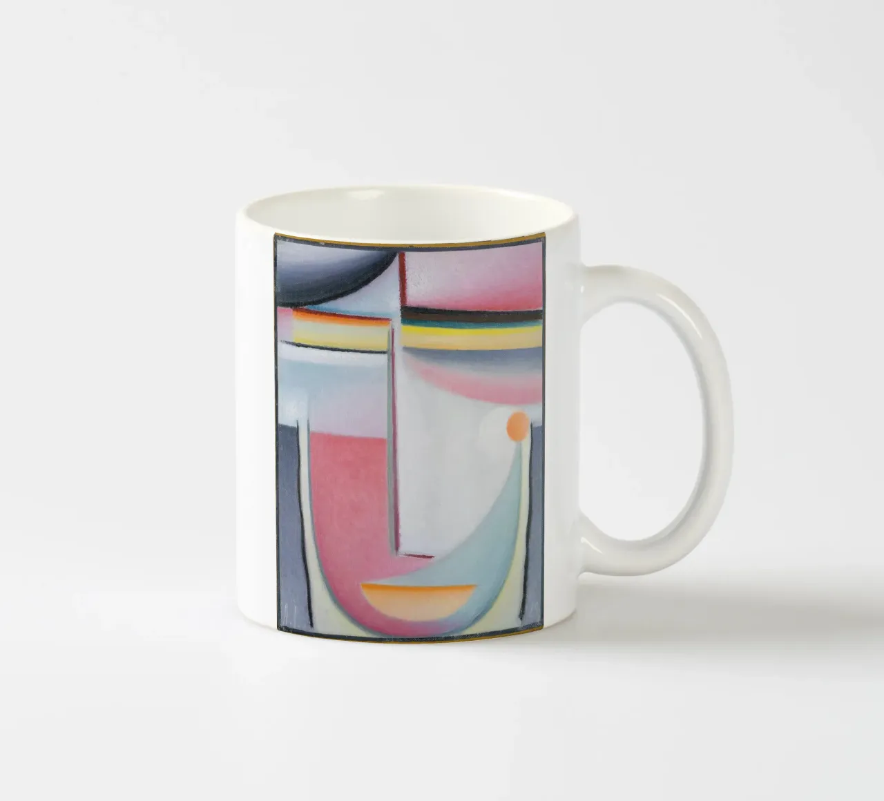 Abstract Head tazza in ceramica da vintageshop