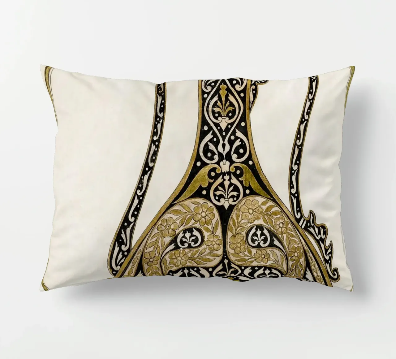 Calligraphic Design of a Ewer cuscino da vintageshop