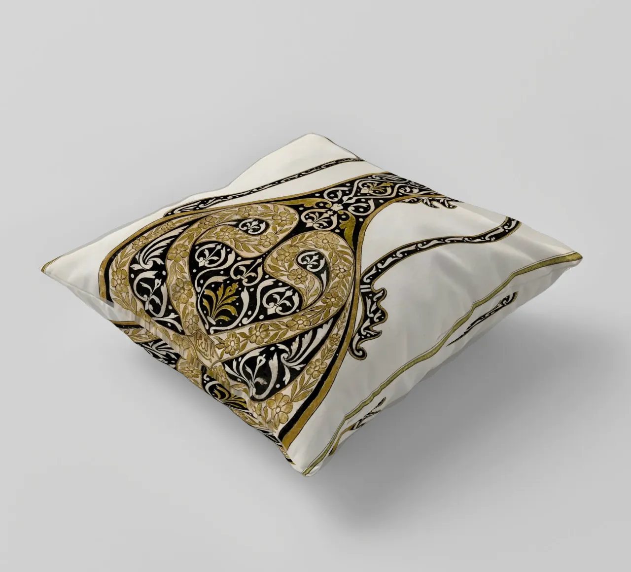 Calligraphic Design of a Ewer cuscino da vintageshop