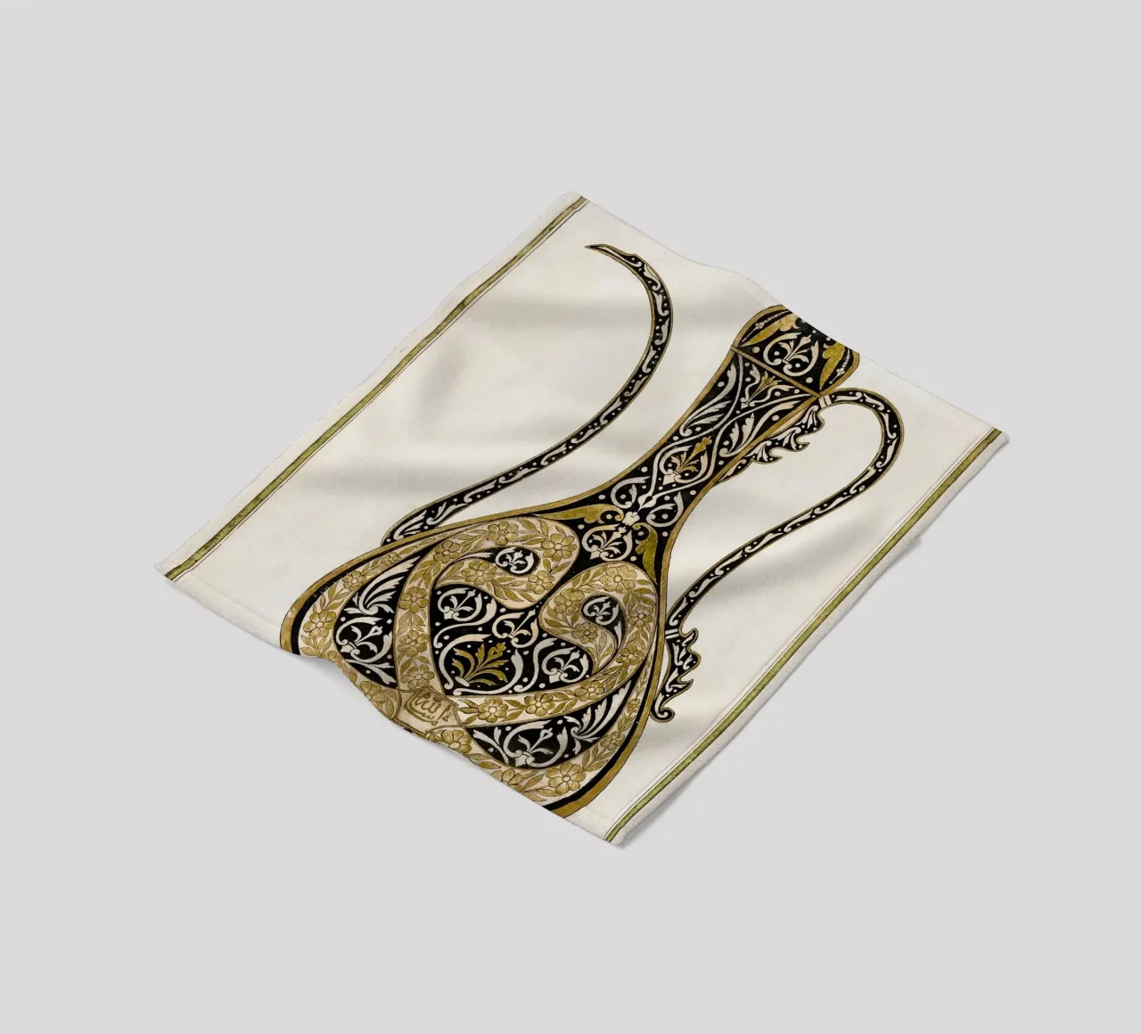 Calligraphic Design of a Ewer coperta in pile da vintageshop