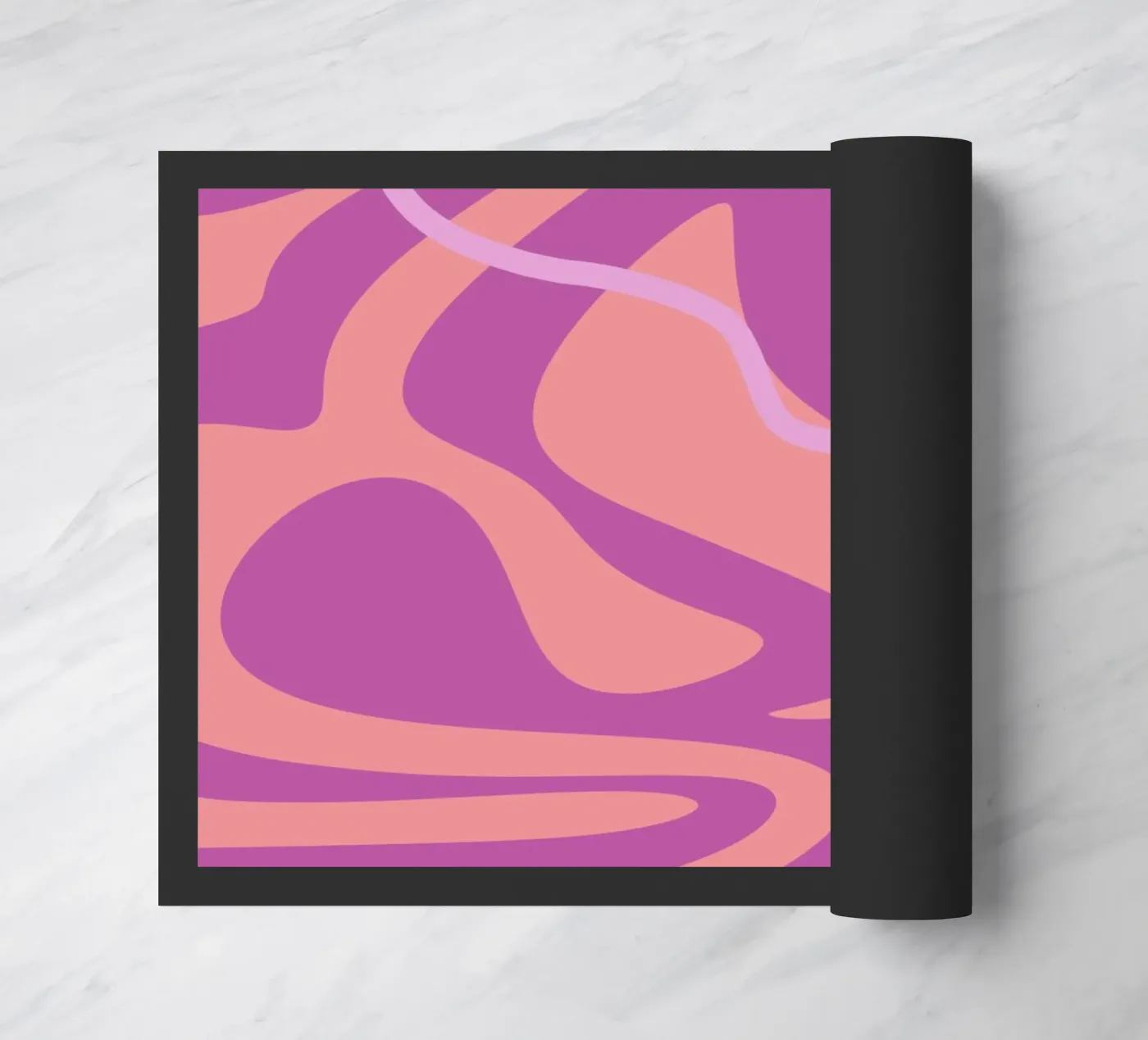 Wave Pattern Lines doormat by MODERN NUANCE