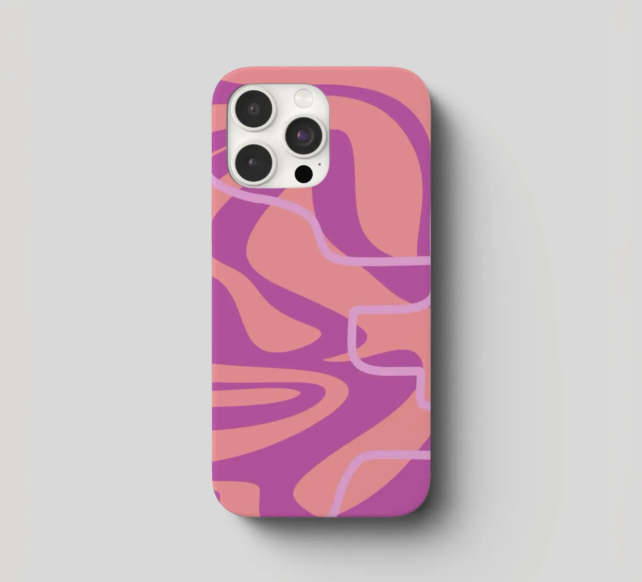 Wave Pattern Lines iphone case by MODERN NUANCE