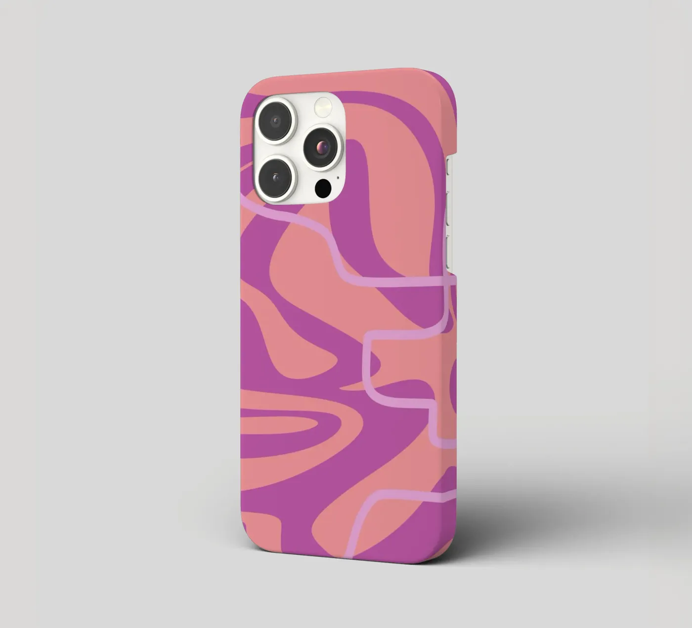 Wave Pattern Lines iphone case by MODERN NUANCE