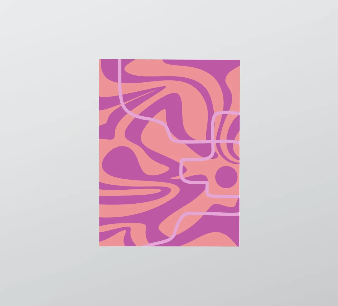 Wave Pattern Lines sticker by MODERN NUANCE