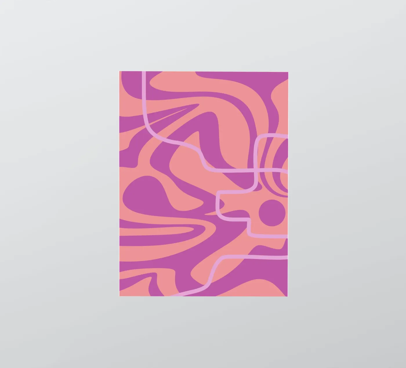 Wave Pattern Lines sticker by MODERN NUANCE