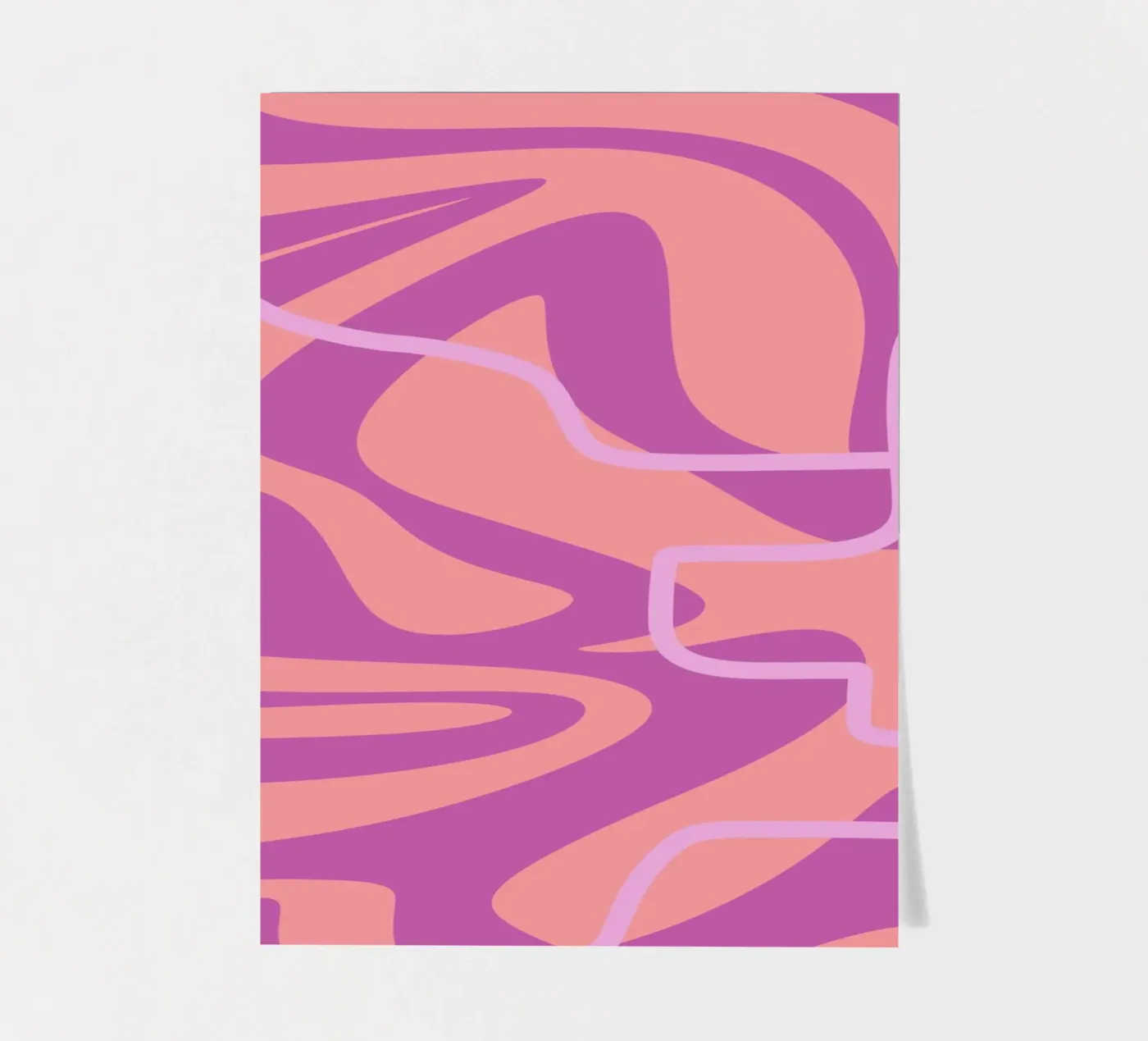 Wave Pattern Lines sticker sheet by MODERN NUANCE