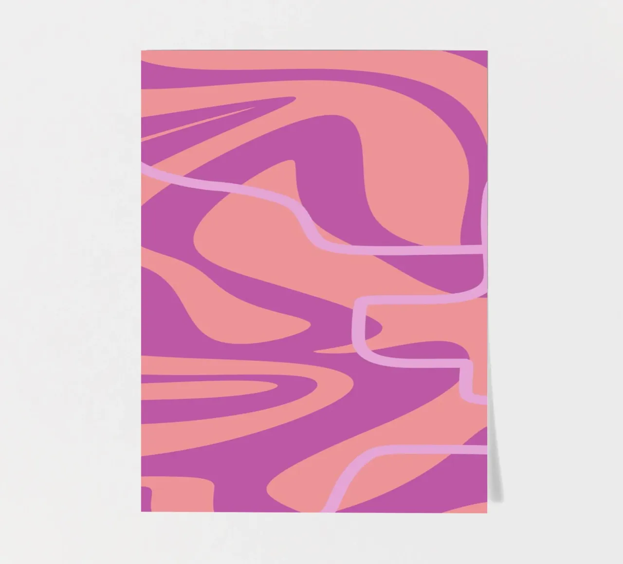 Wave Pattern Lines sticker sheet by MODERN NUANCE