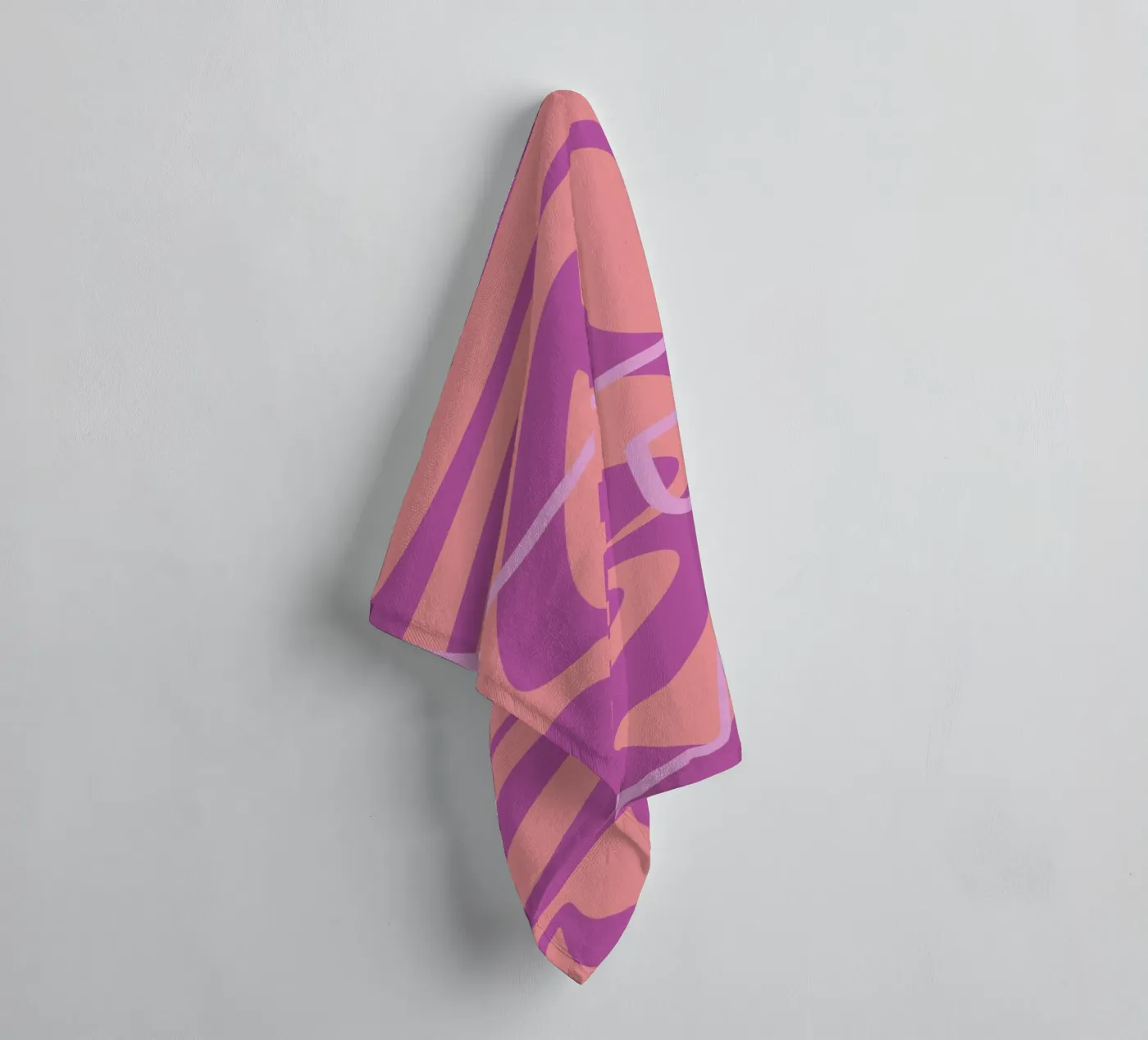 Wave Pattern Lines asciugamano da bagno da MODERN NUANCE