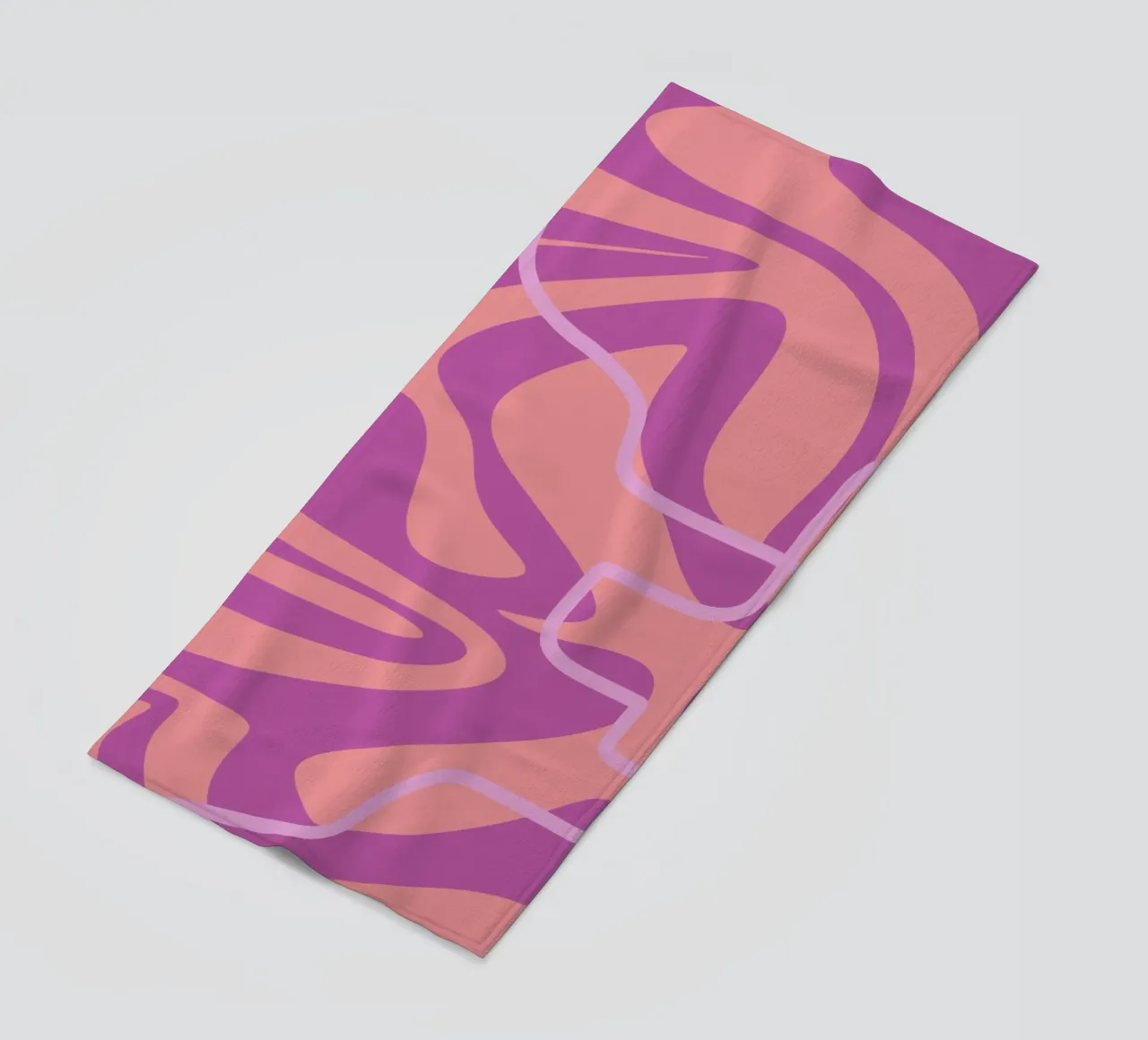 Linee del modello d'onda telo mare da MODERN NUANCE