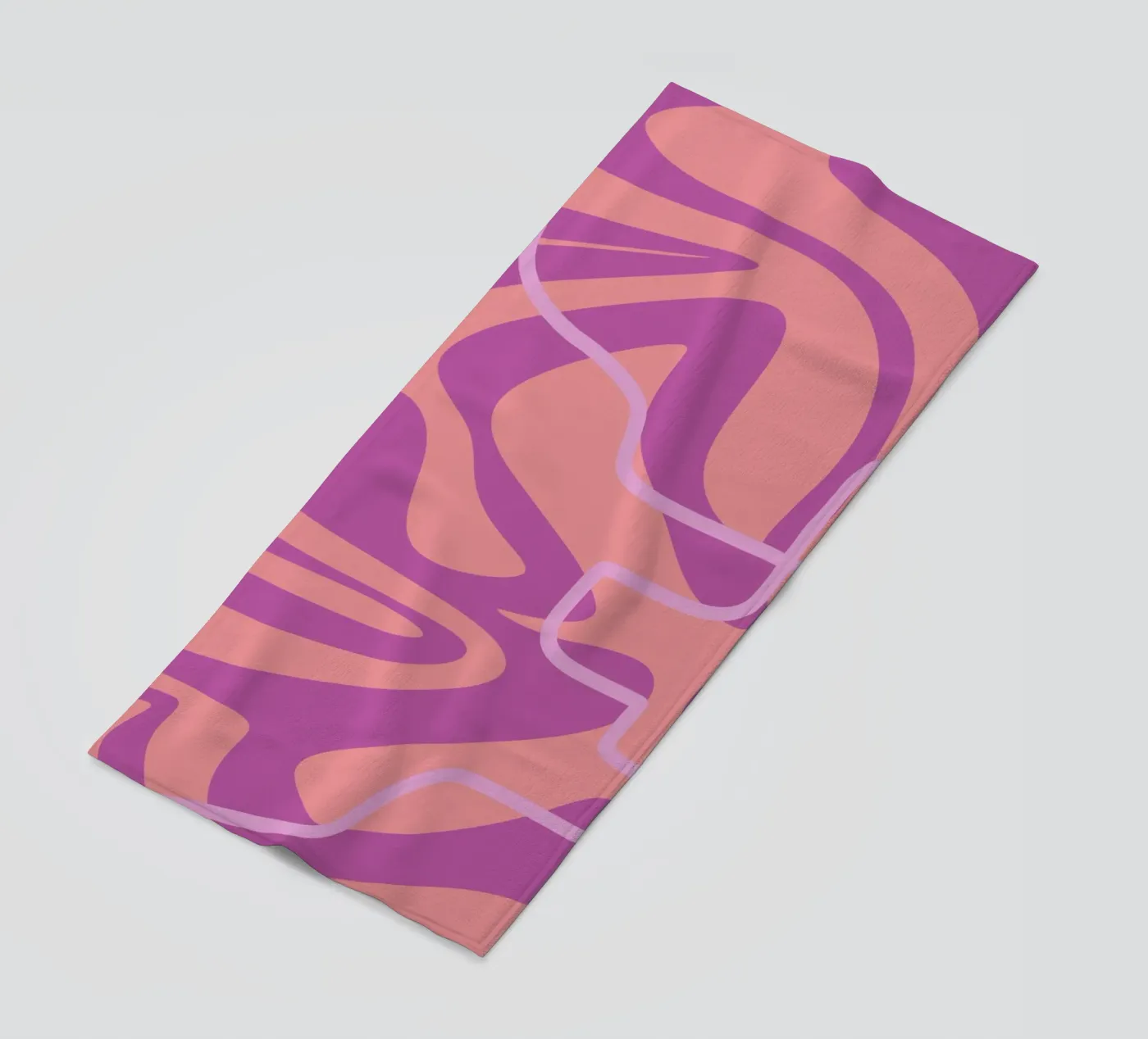 Wave Pattern Lines telo mare da MODERN NUANCE