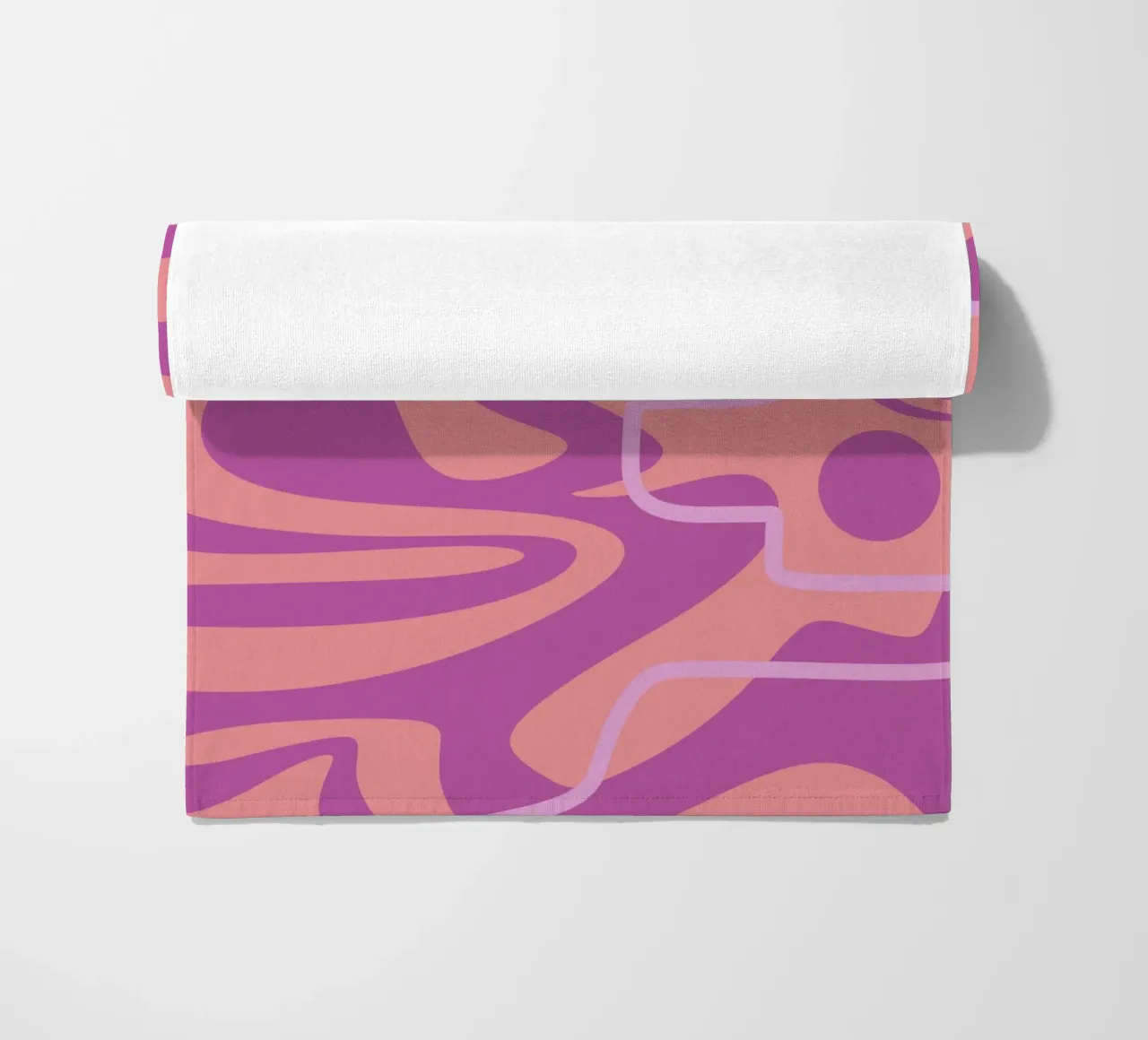 Linee del modello d'onda telo mare da MODERN NUANCE