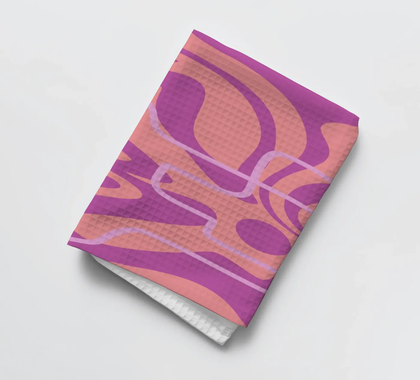 Wave Pattern Lines torchon de MODERN NUANCE