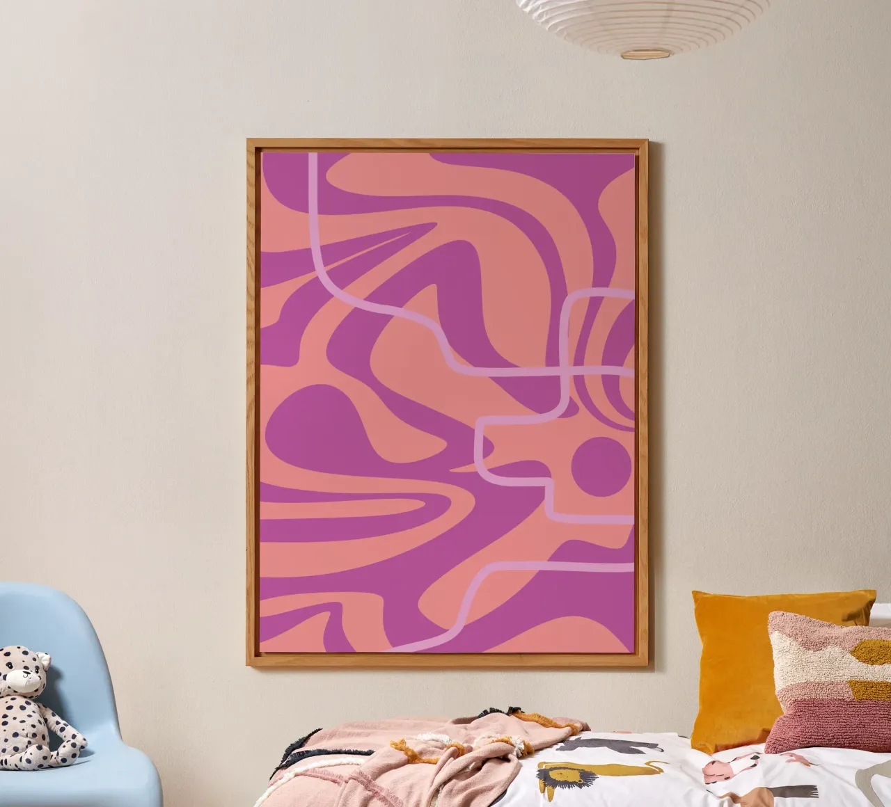 Wave Pattern Lines forex plate by MODERN NUANCE