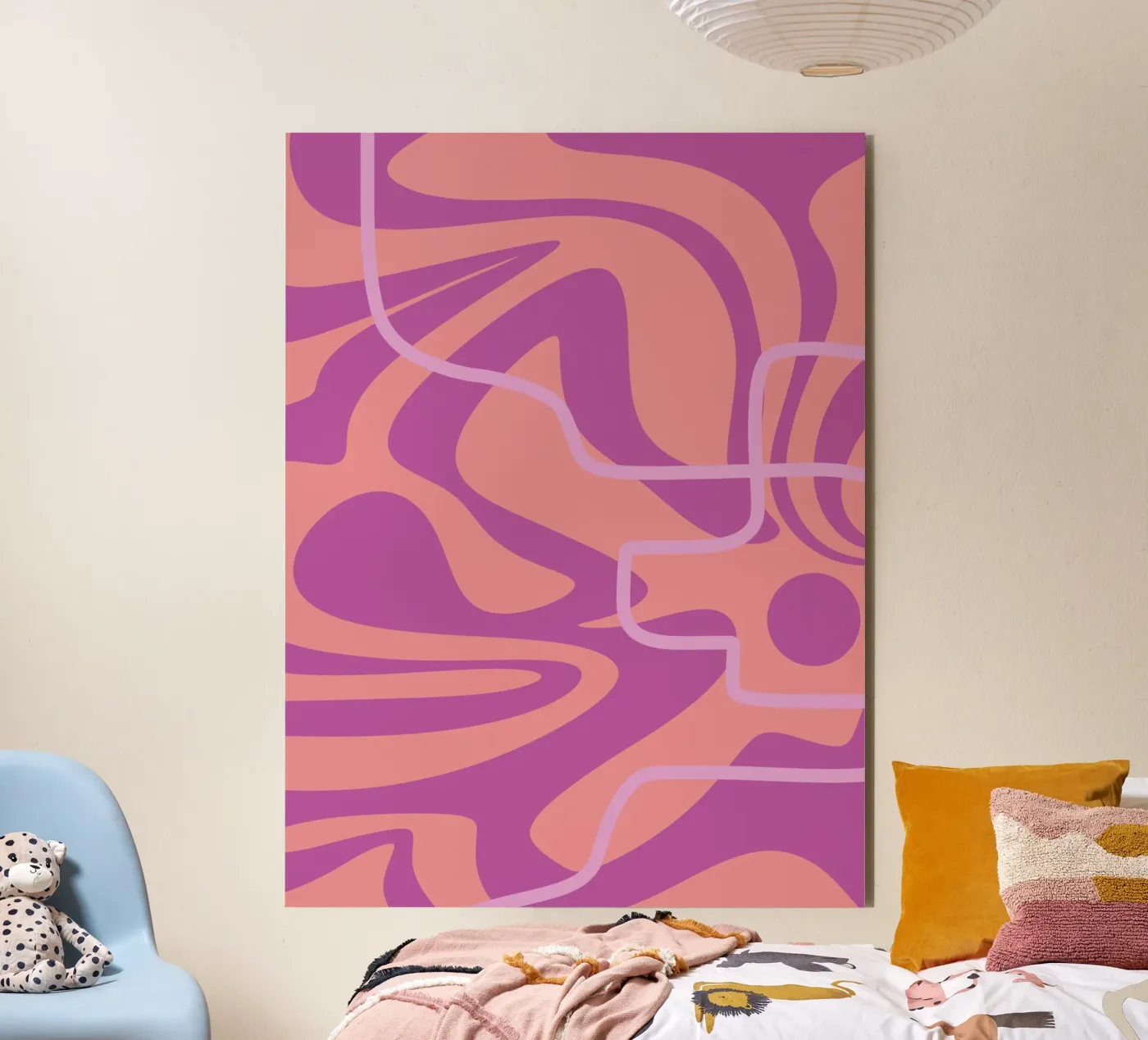 Wave Pattern Lines alluminio dibond da MODERN NUANCE