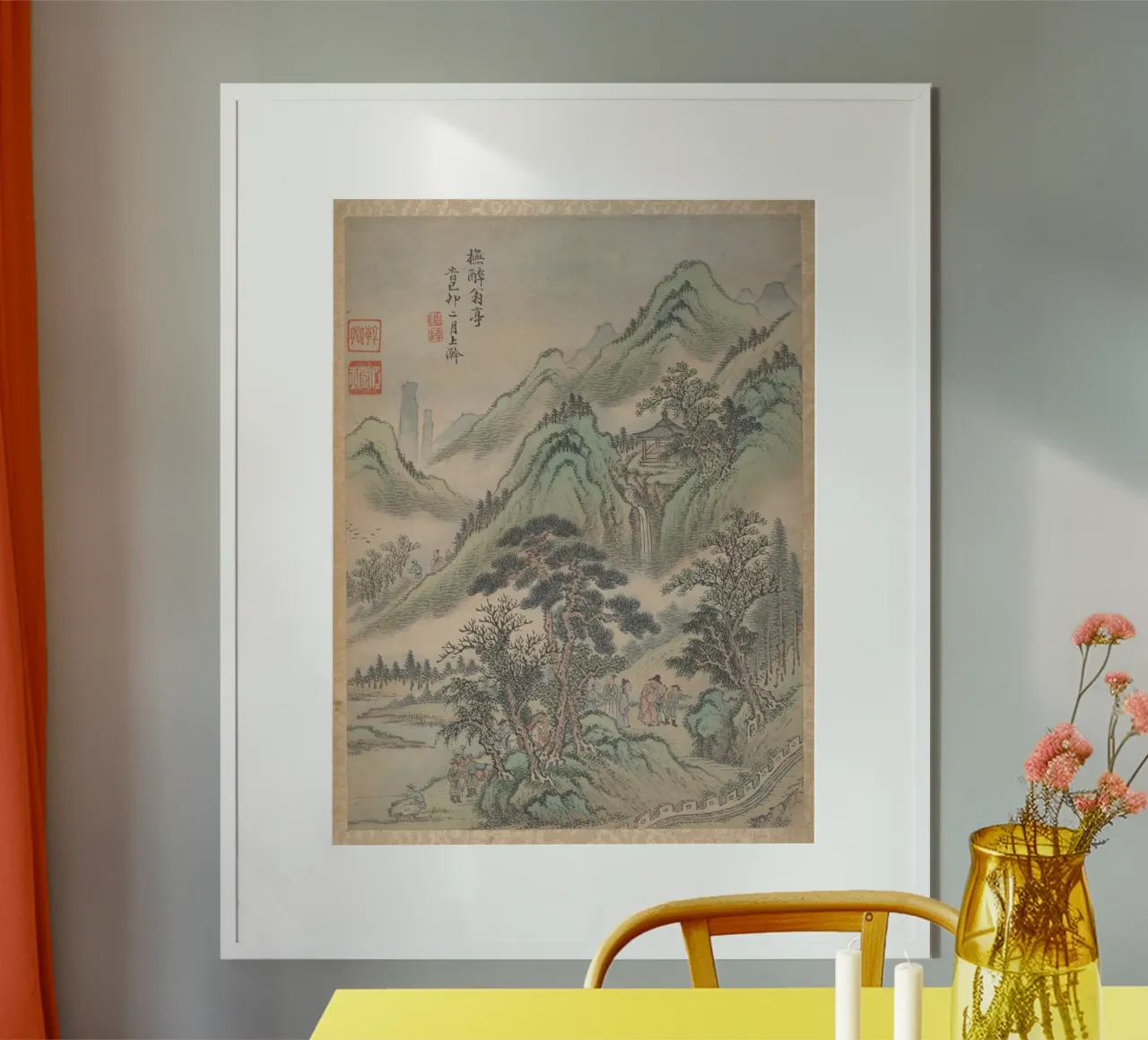 Eight landscapes poster da vintageshop