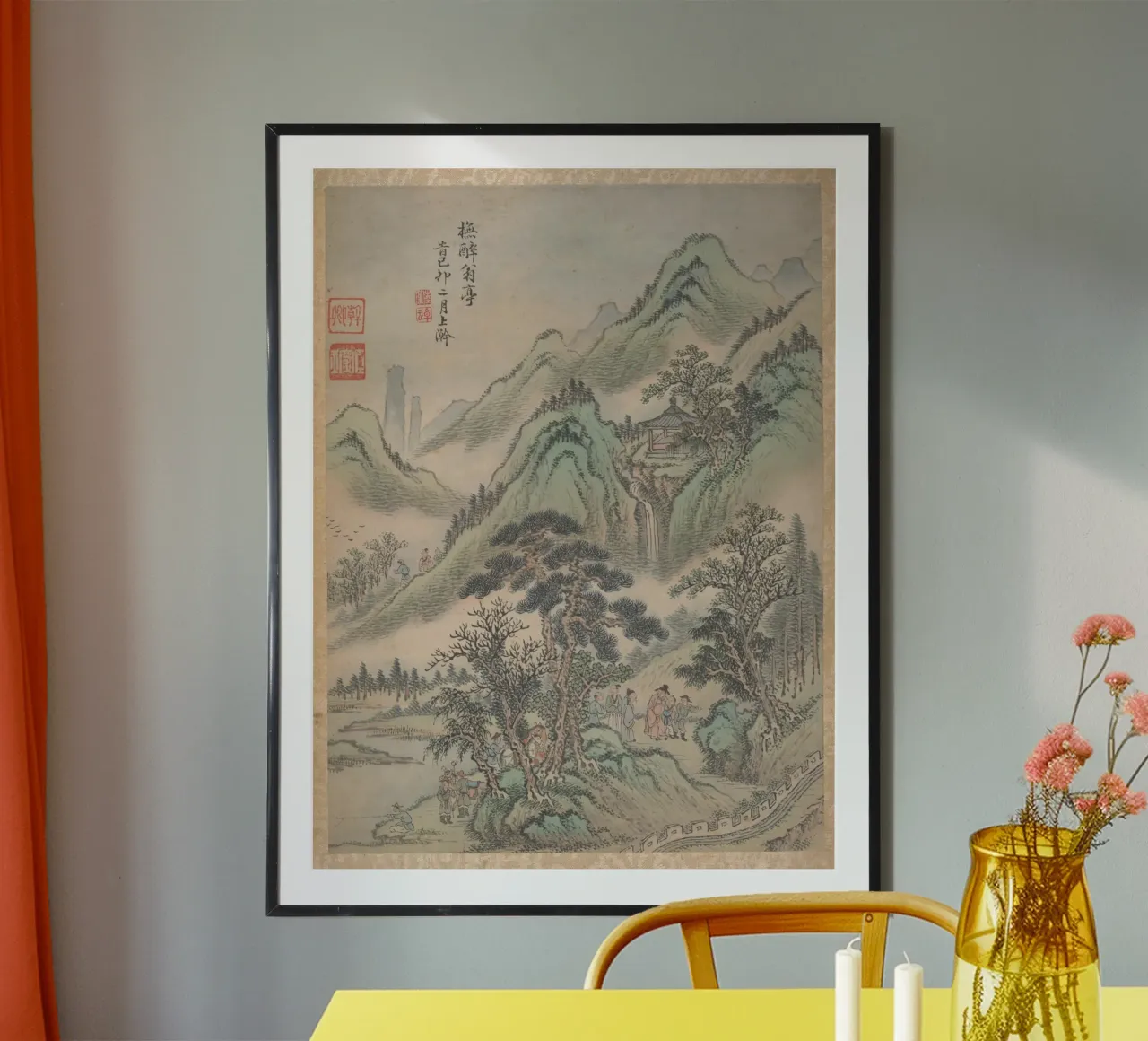 Eight landscapes poster da vintageshop