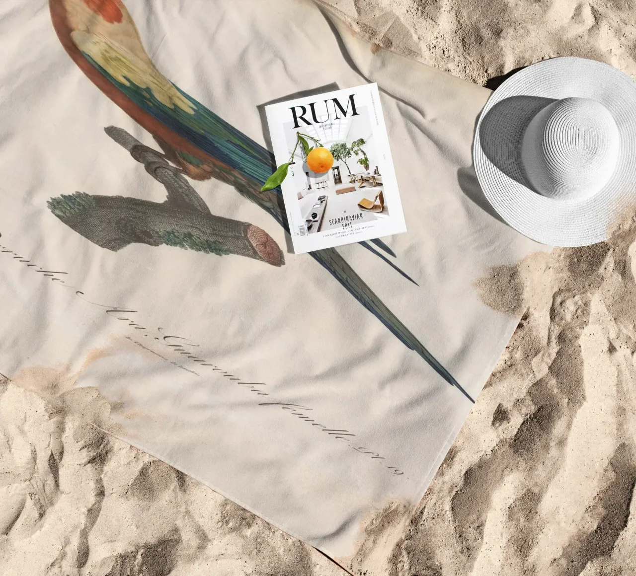 perroquets telo mare da vintageshop