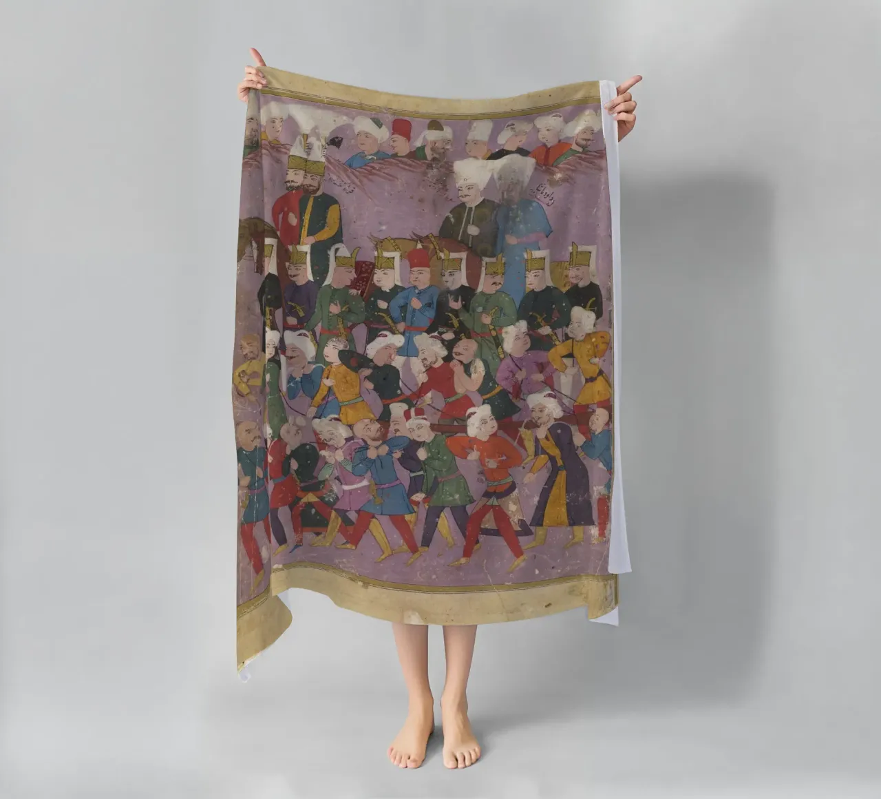 Grand Vizier Davud Pasha in a Procession telo mare da vintageshop