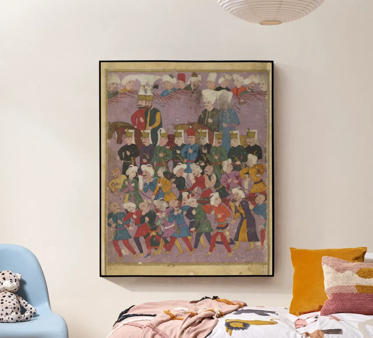 Grand Vizier Davud Pasha in a Procession metacrilato de vintageshop