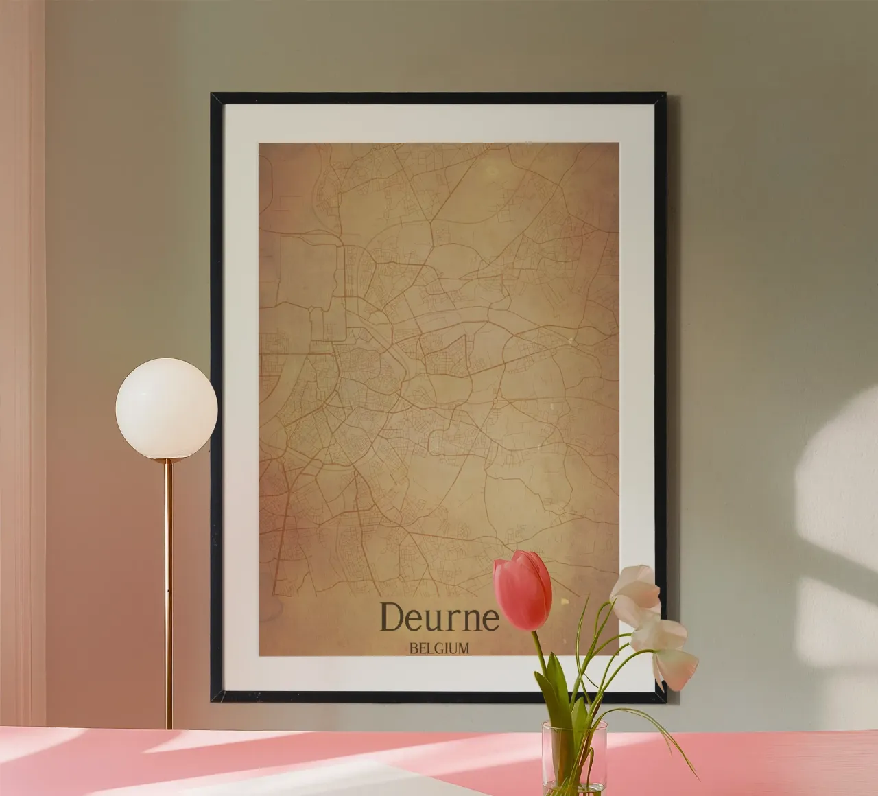 Deurne BELGIUM poster da WorldPrint