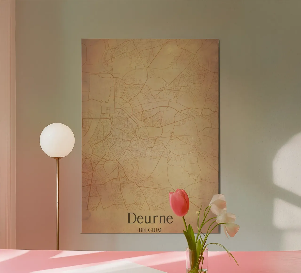 Deurne BELGIUM poster da WorldPrint