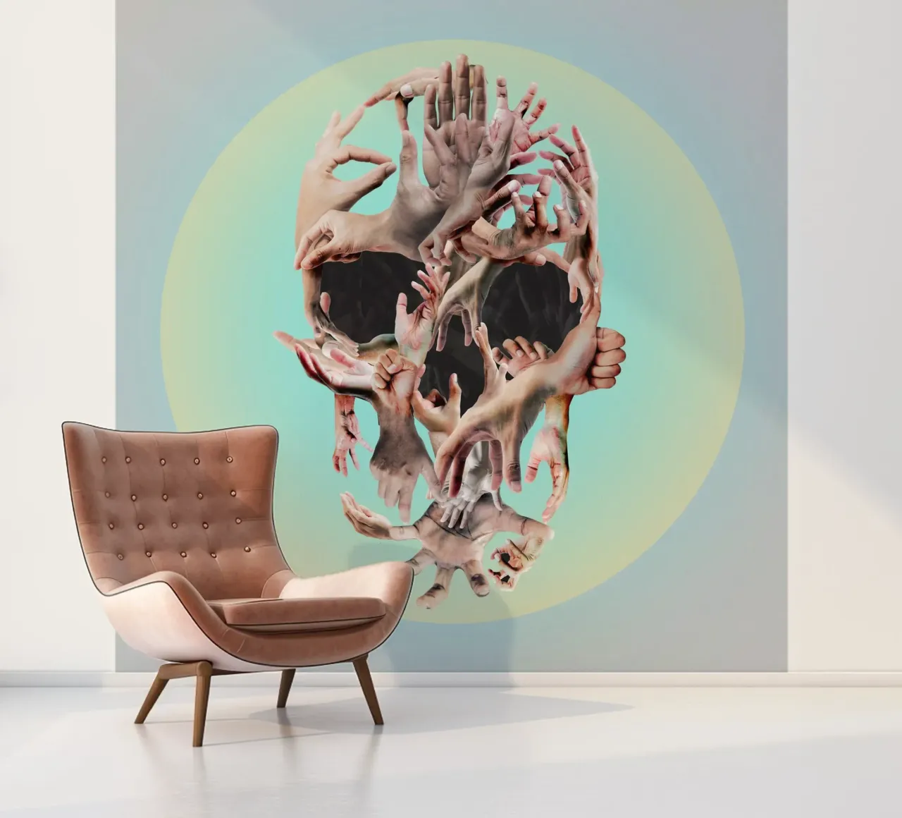 Handmade fotobehang van Ali Gulec