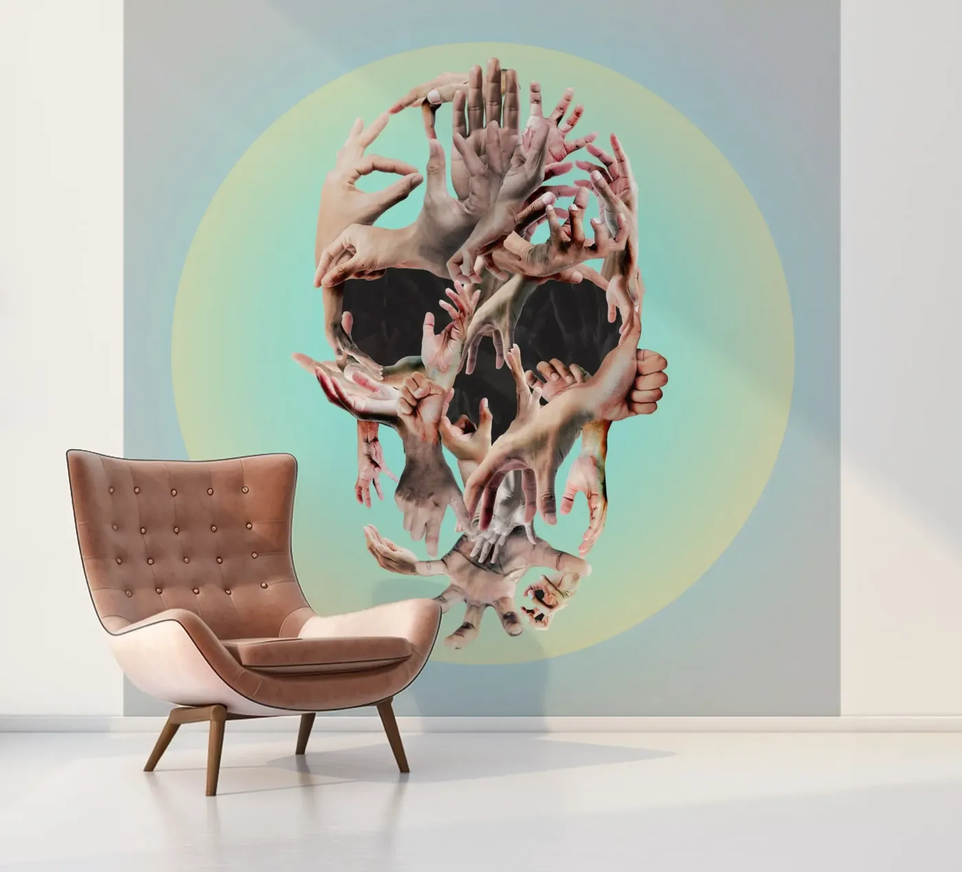 Handmade fotobehang van Ali Gulec