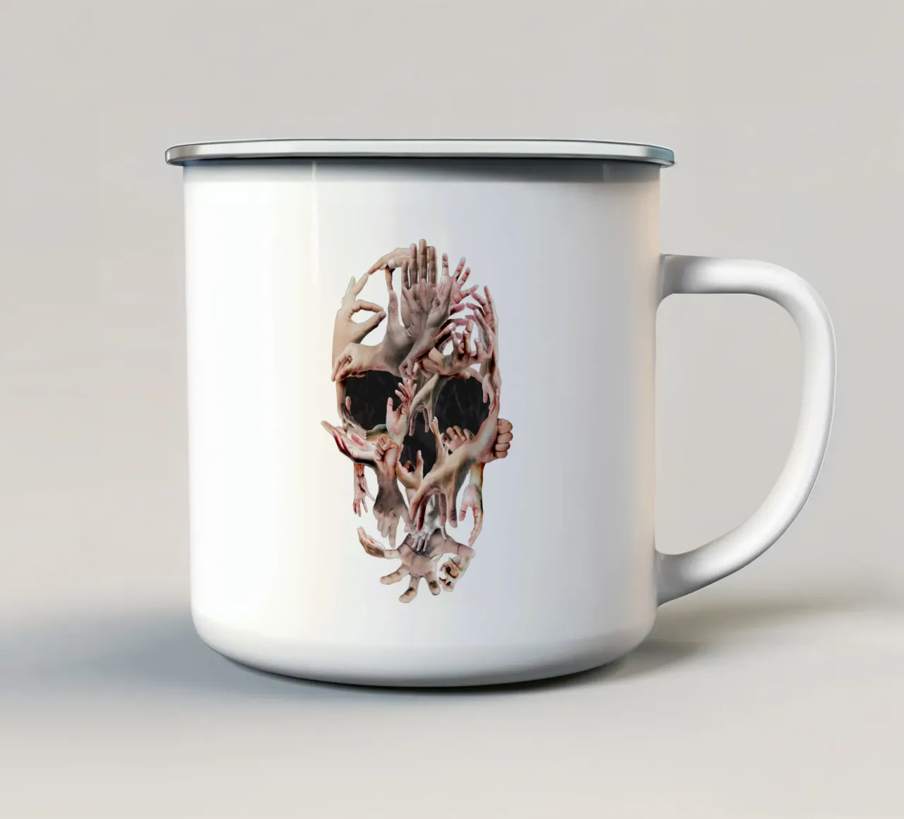 Handmade tazza in smalto da Ali Gulec