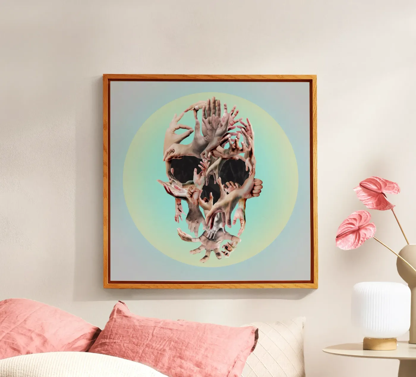 Handmade acryl van Ali Gulec