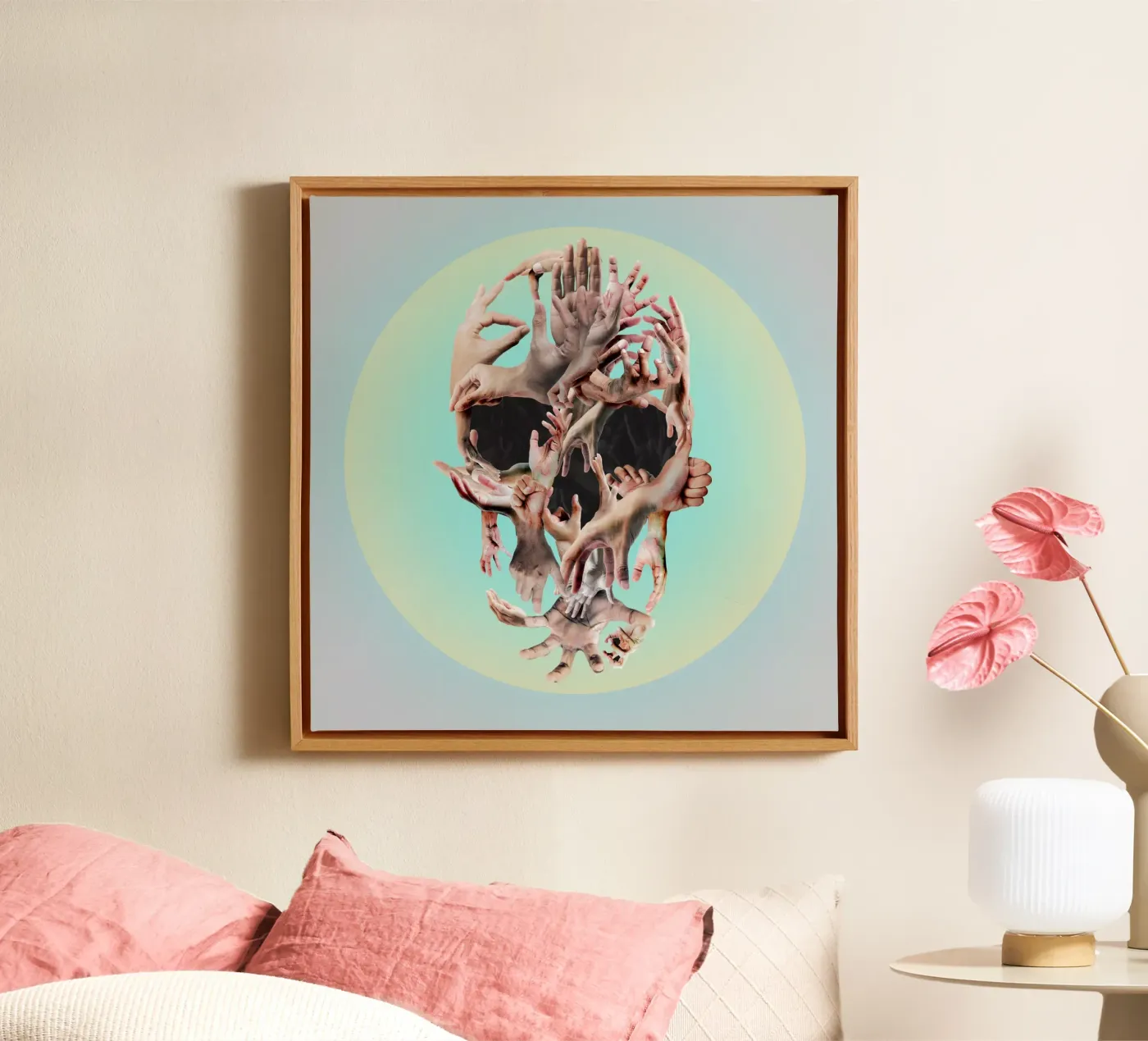 Handmade canvas by Ali Gulec