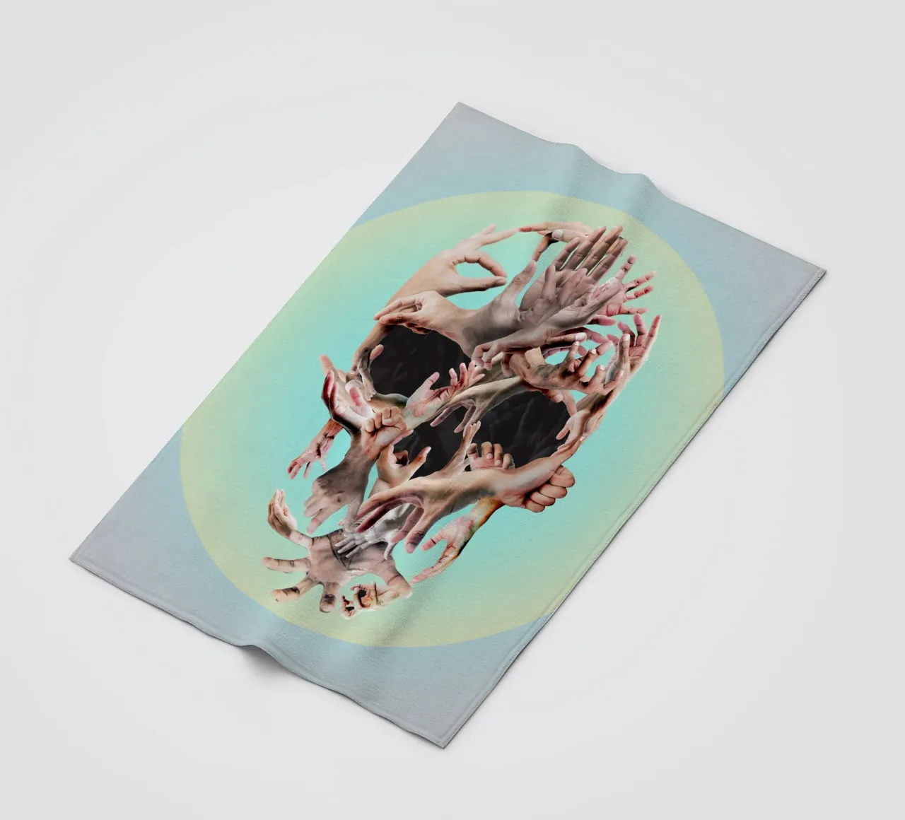 Handmade fleecedeken van Ali Gulec