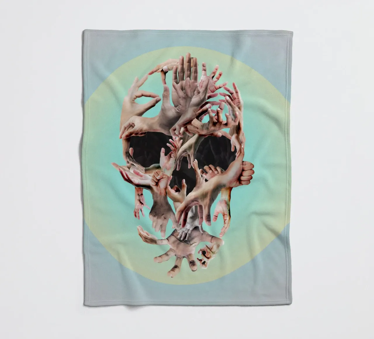 Handmade fleecedeken van Ali Gulec