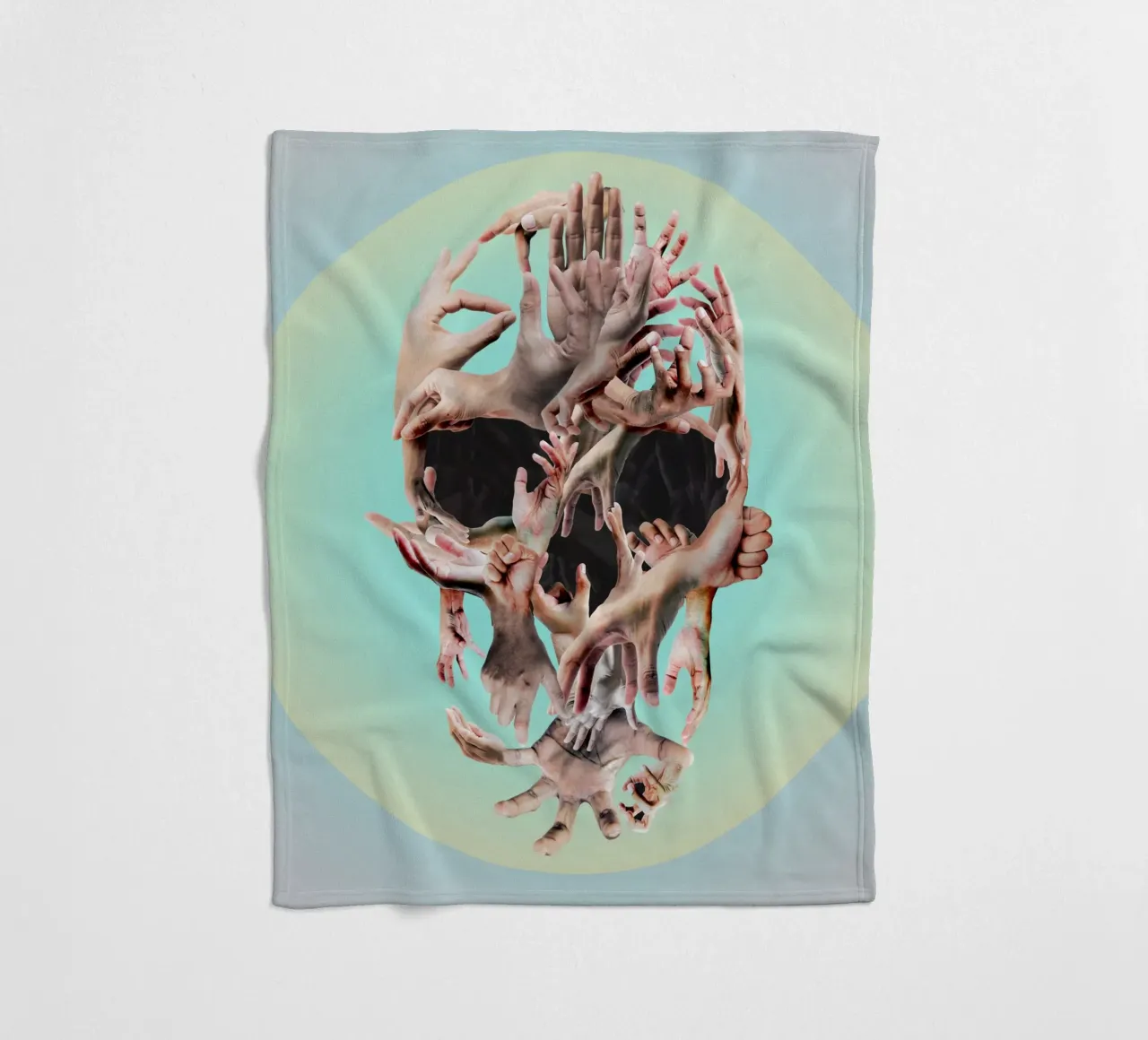 Handmade fleecedeken van Ali Gulec