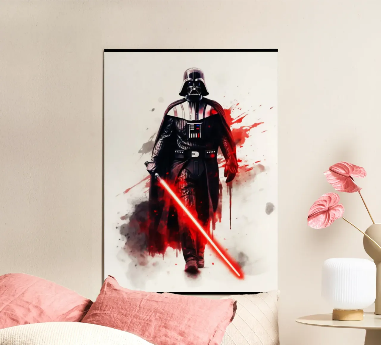 Maglietta classica Moon Hunter poster con telaio in plastica da sophielouise.designs