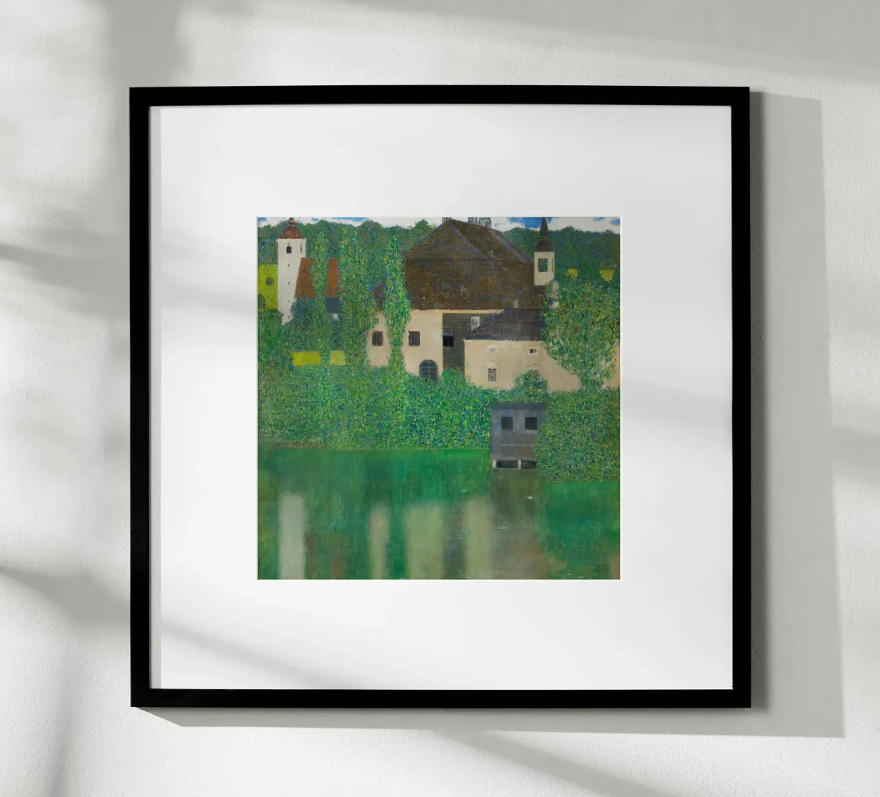 Gustav Klimt - Camera del castello d'acqua poster da Art History