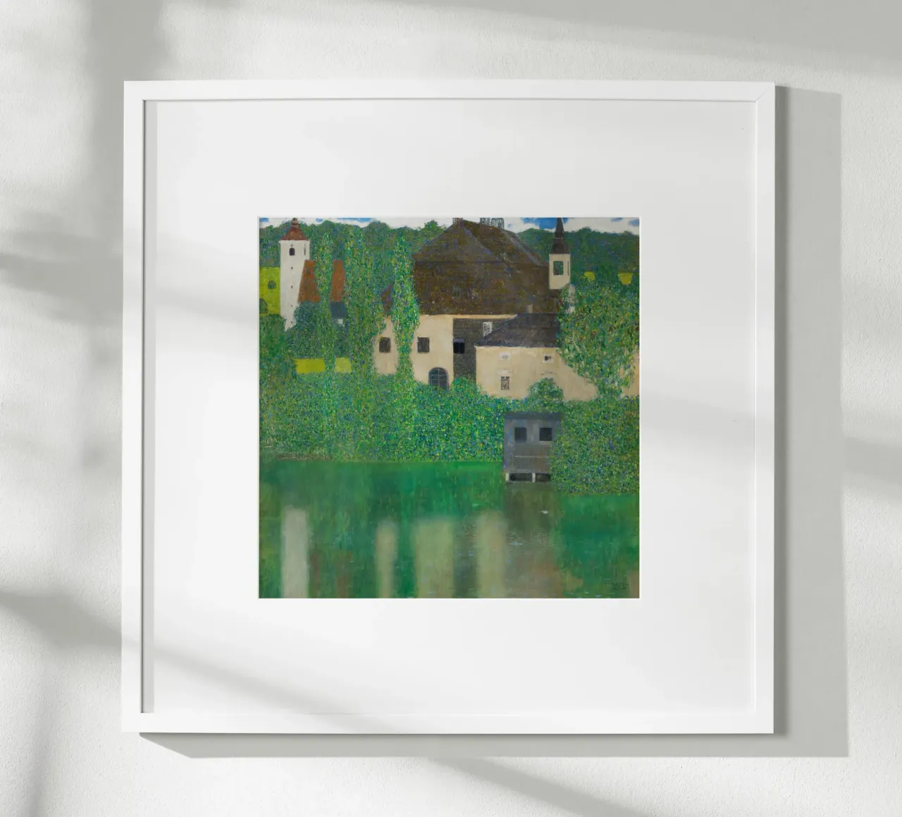 Gustav Klimt - Camera del castello d'acqua poster da Art History