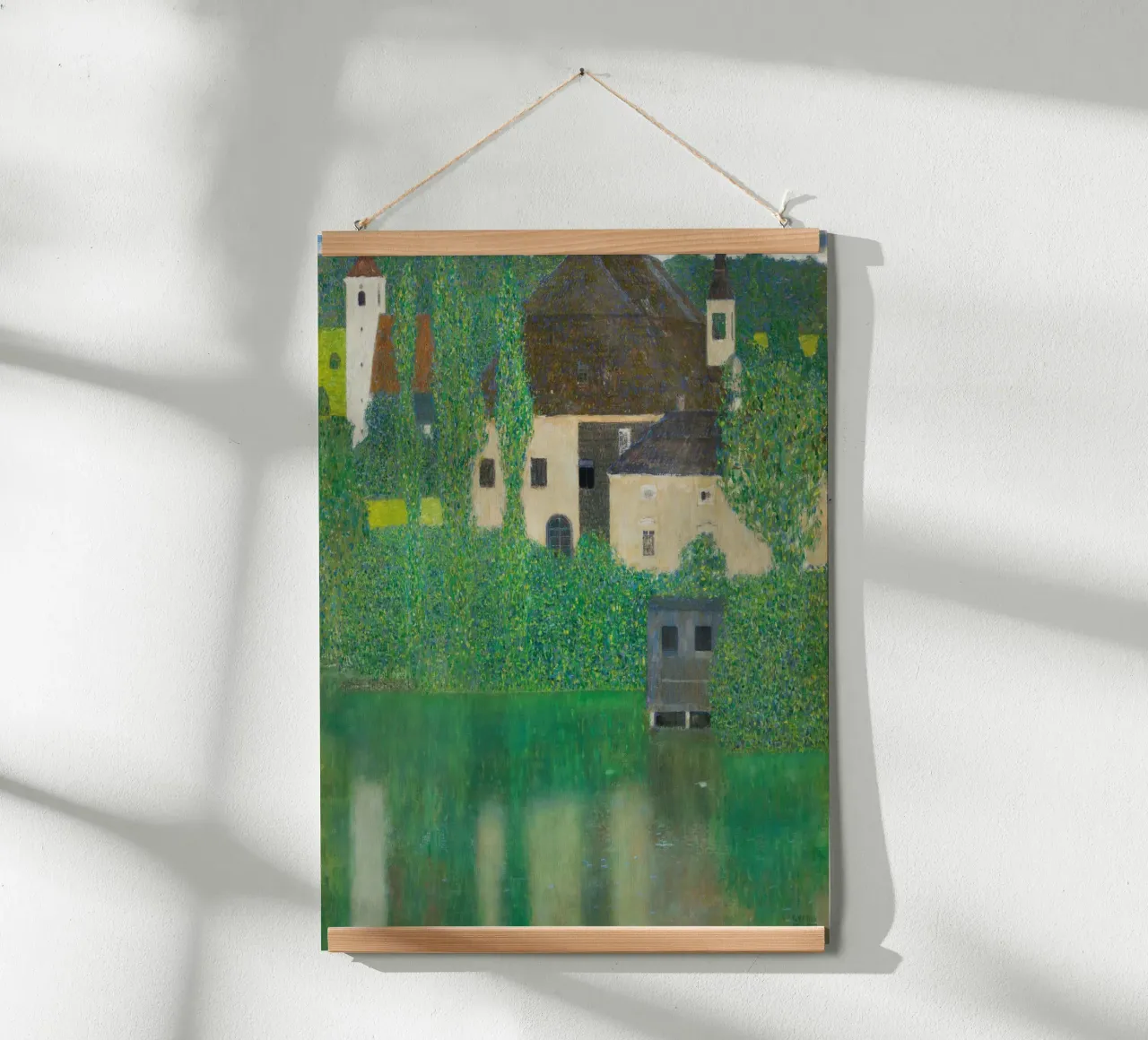 Gustav Klimt - Camera del castello d'acqua poster da Art History