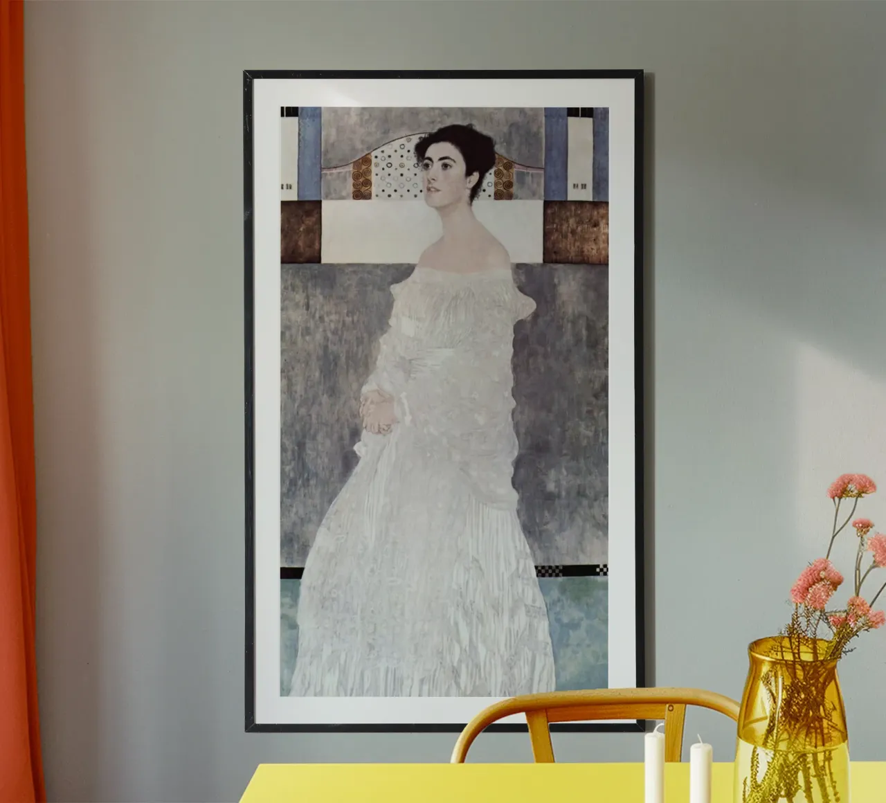 Gustav Klimt - Ritratto di Margaret Stonborough-Wittgenstein poster da Jolie Prints