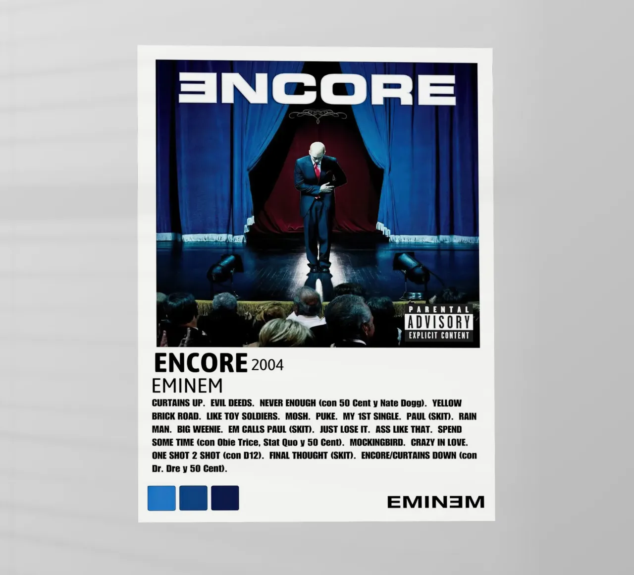 Eminem Encore pellicola backlit da Roronoa7
