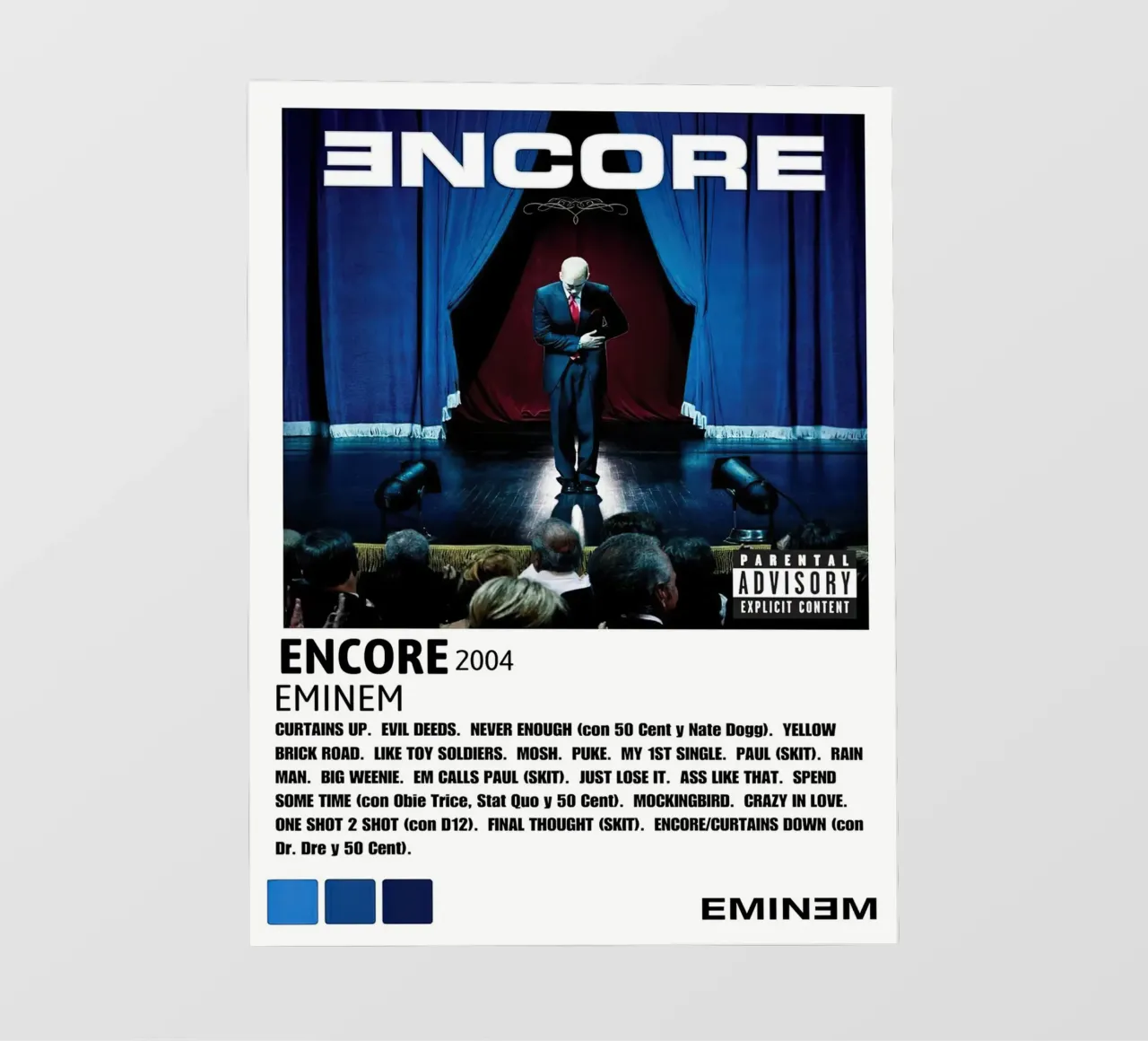 Eminem Encore telo in pvc da Roronoa7