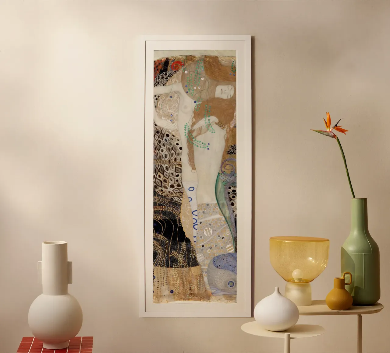Gustav Klimt - Amici: Serpenti d'acqua poster da Gustav Klimt ART Prints