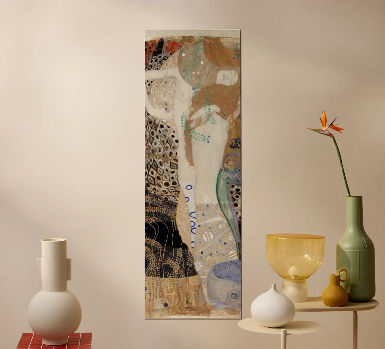 Gustav Klimt - Amici: Serpenti d'acqua poster da Gustav Klimt ART Prints