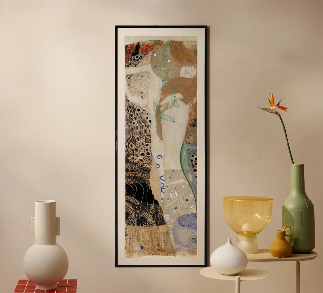 Gustav Klimt - Amici: Serpenti d'acqua poster da Gustav Klimt ART Prints