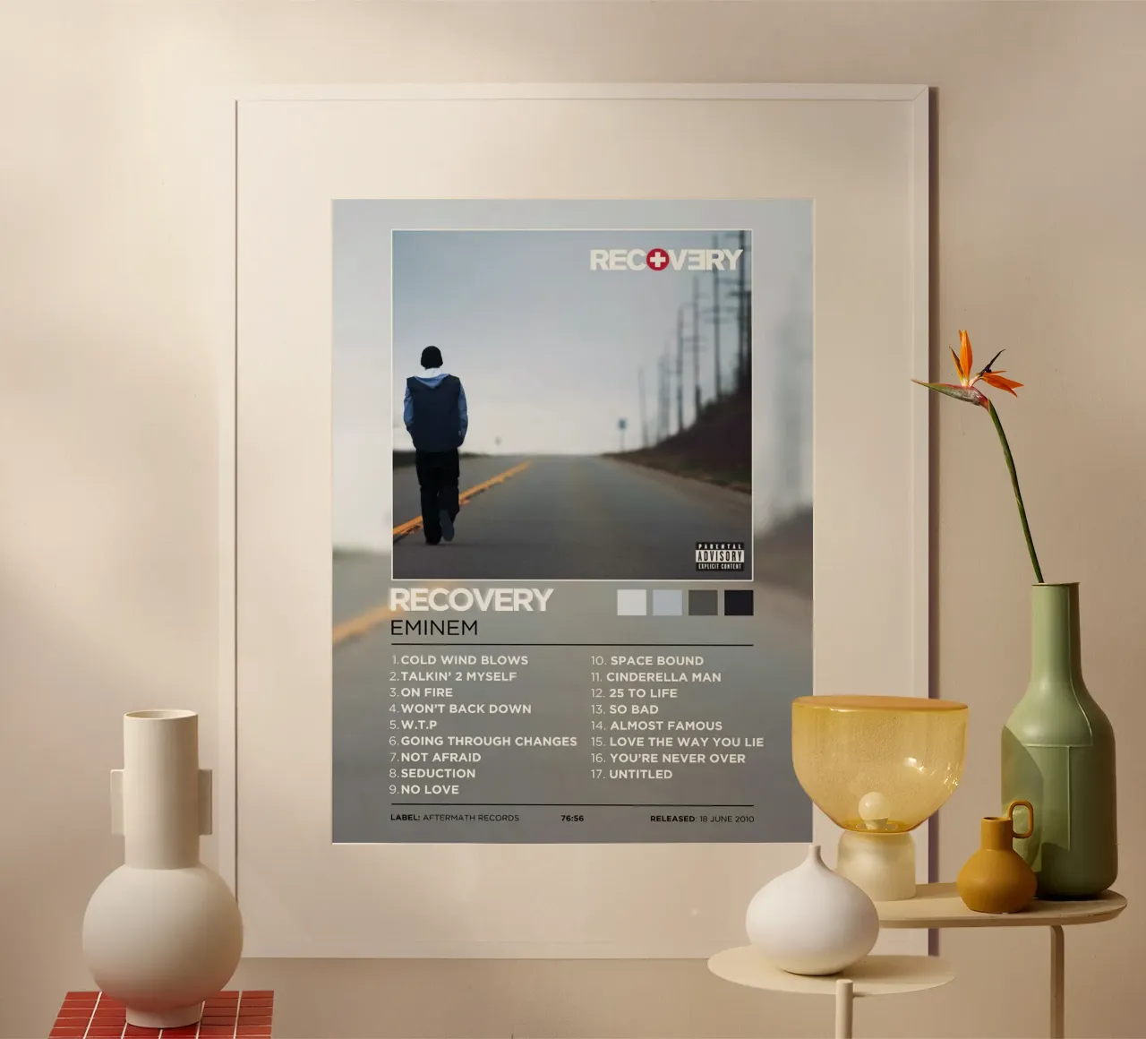 Eminem Recovery poster da Roronoa7