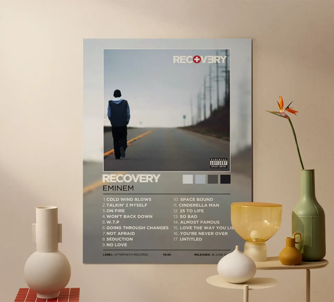 Eminem Recovery poster da Roronoa7