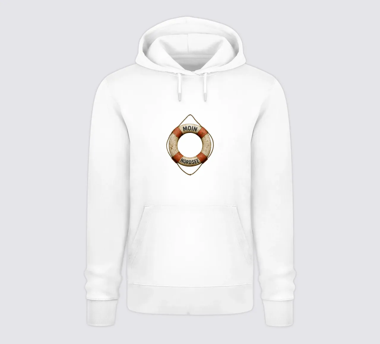 Moin Nordsee - Progettazione di un salvagente marittimo felpa con cappuccio da Fies&Fein